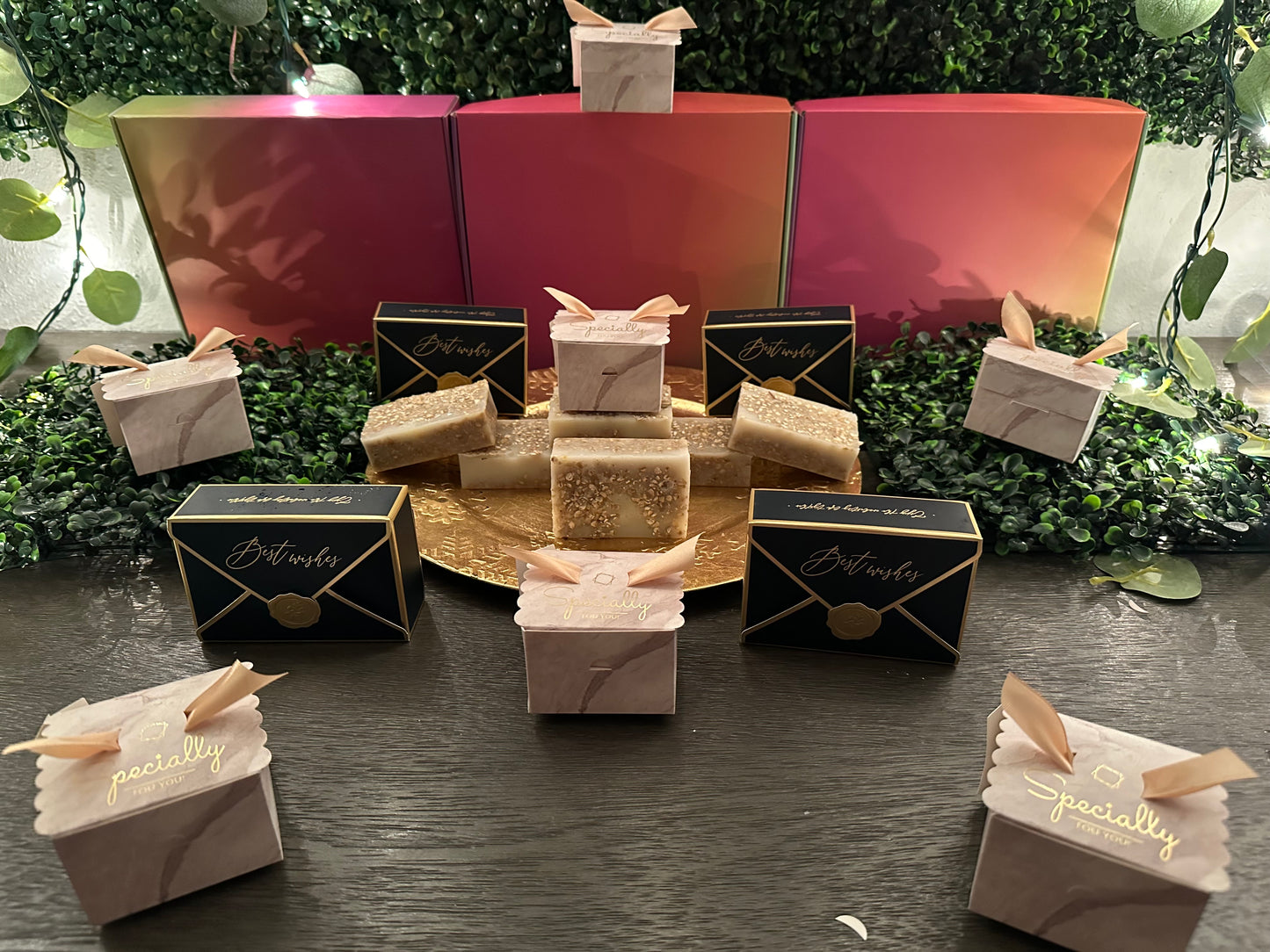 Hive Shape Honey Oat Soap