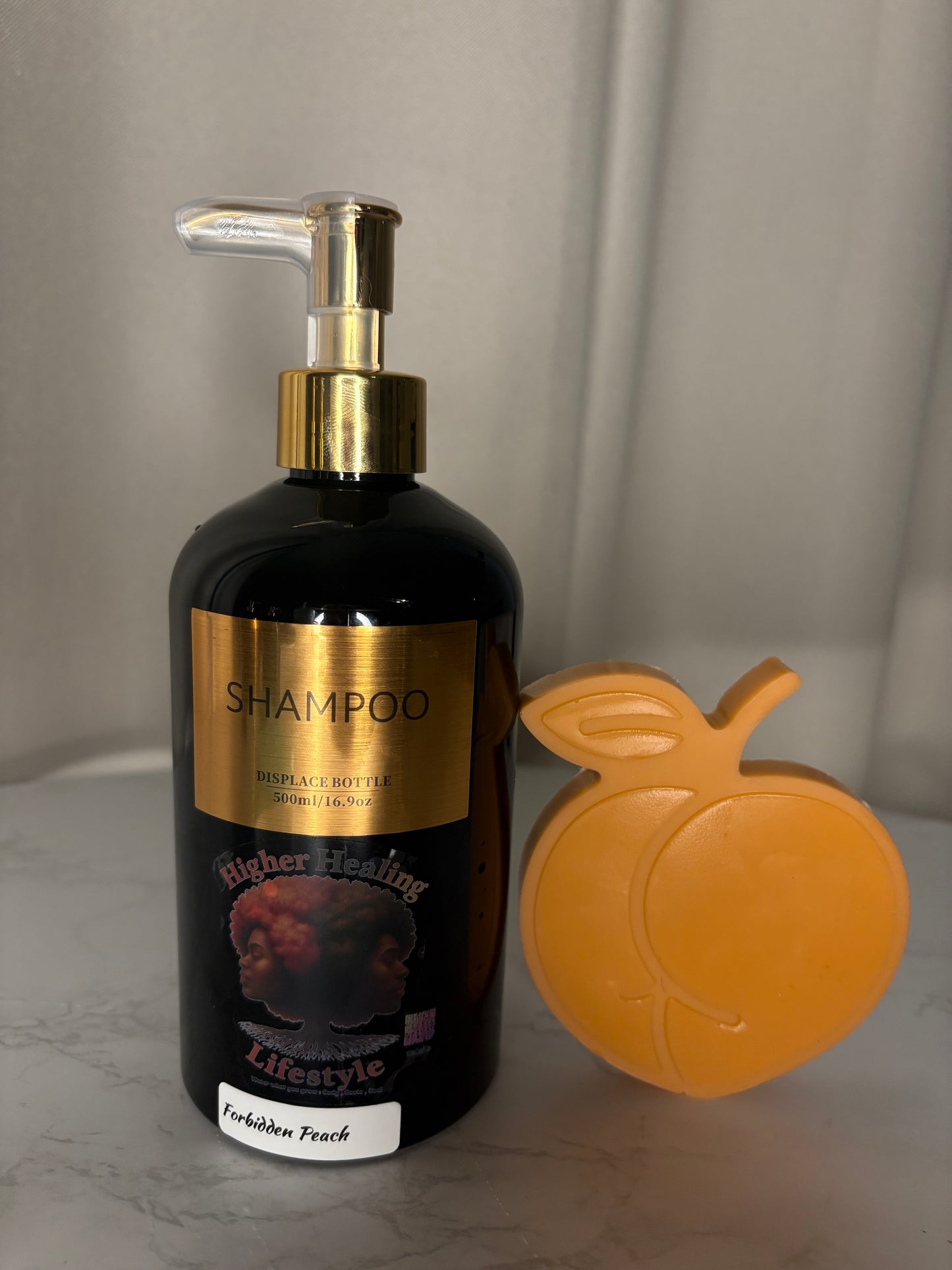 Forbidden Peach shampoo