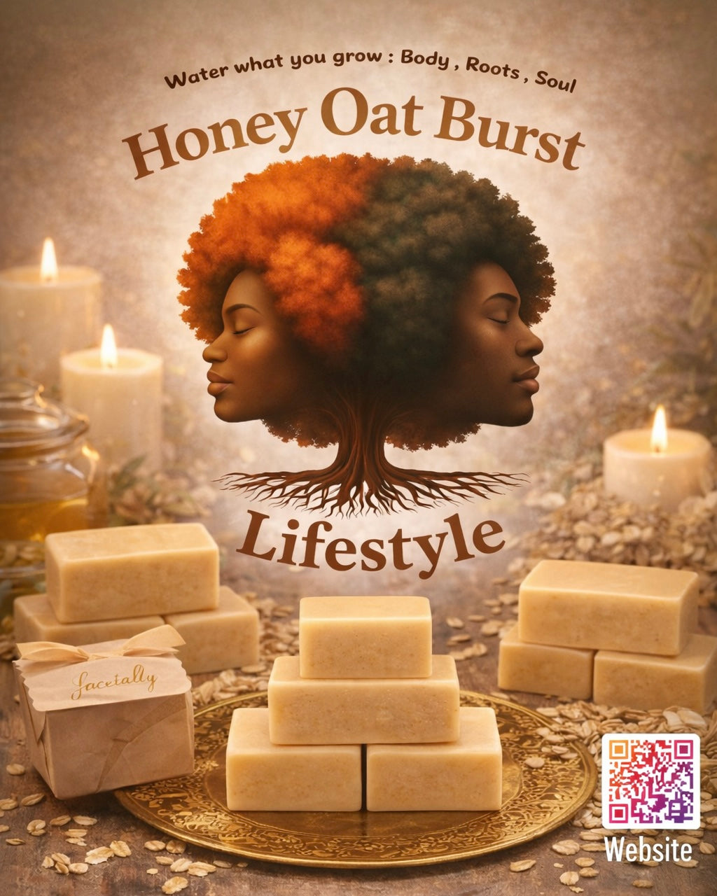Honey Oat Bar Soap