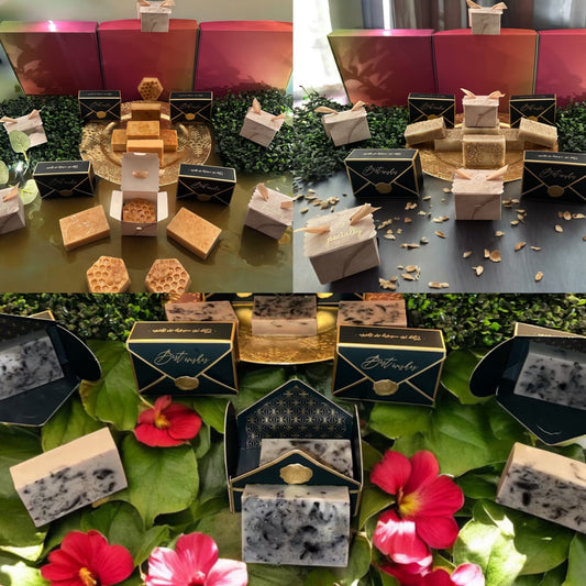 3in1 Soap Kit turmeric , Oat & hibachis