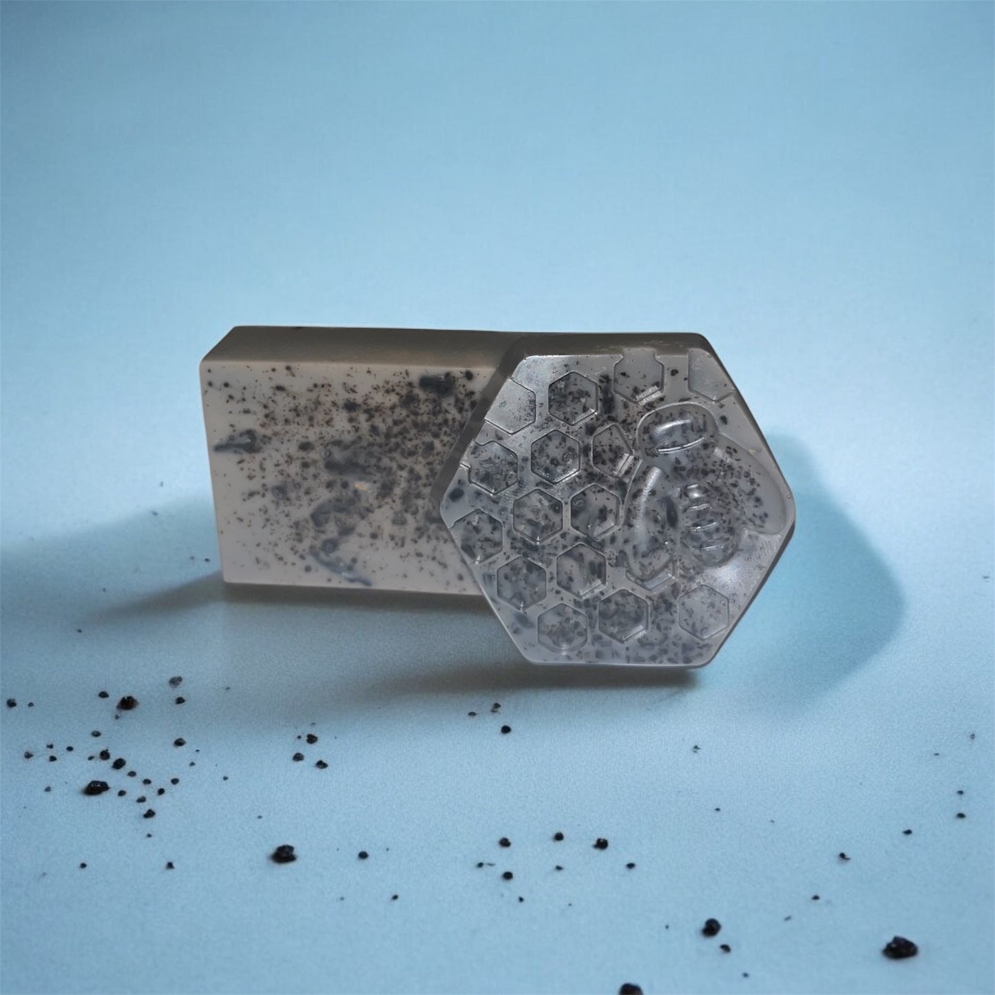 Hive Shape Black hibiscus Soap